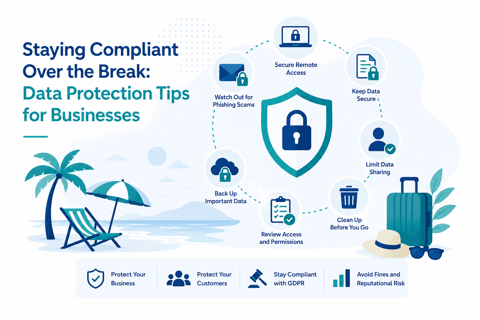 Staying Compliant Over the Break: Data Protection Tips for Businesses
